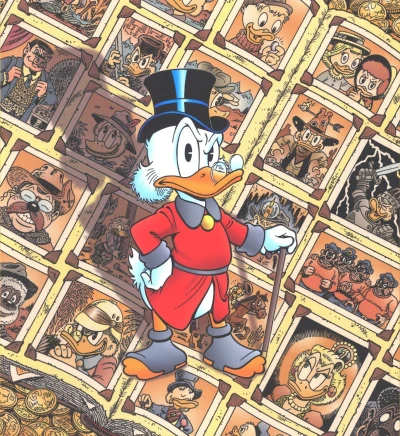 Background for "Uncle Scrooge" The Life and Times of Scrooge McDuck