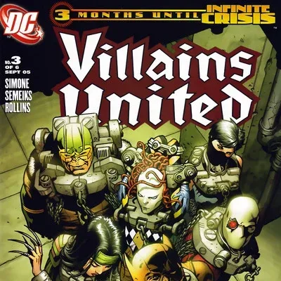 Cover art for Villains United