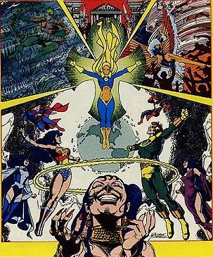 Background for War of the Gods (Wonder Woman)