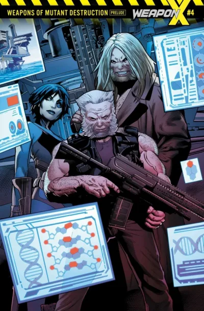 Background for "Weapon X" Weapons of Mutant Destruction
