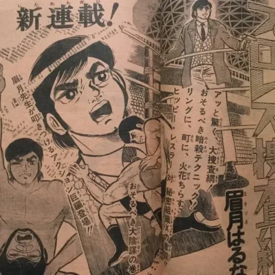 Cover art for "Weekly Shonen Jump" Pro-Wres Sōsamō