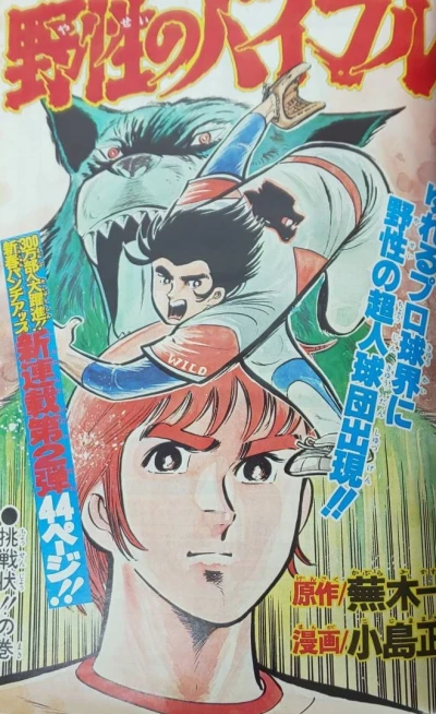 Background for "Weekly Shonen Jump" Yasei no Bible