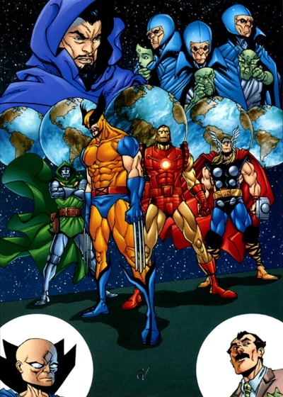 Background for "What If...?" Timequake