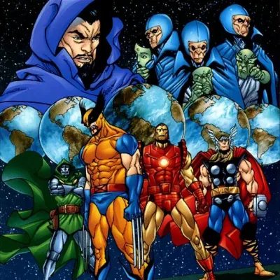 Cover art for "What If...?" Timequake