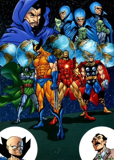 Background for "What If...?" Timequake