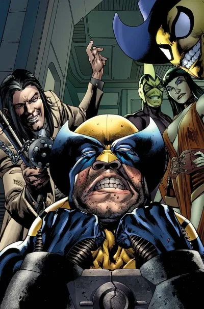 Background for "Wolverine: The Best There Is" Contagion
