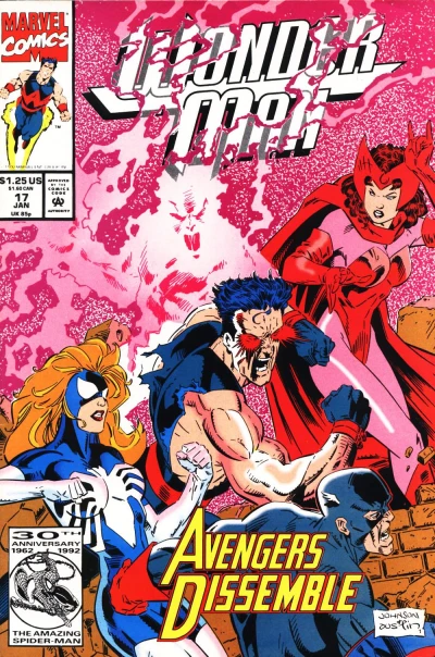 Background for "Wonder Man" Powderkeg