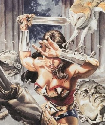 Background for "Wonder Woman" Stoned