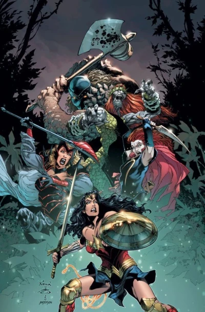 Background for "Wonder Woman" The Four Horsewomen