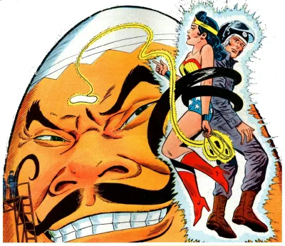 Background for "Wonder Woman" The Fury of Egg Fu!
