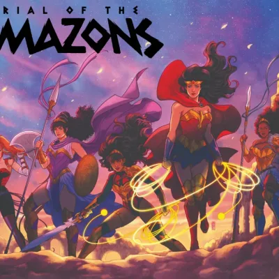 Cover art for "Wonder Woman" Trial of the Amazons