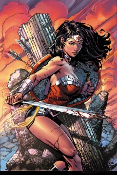 "Wonder Woman" War-Torn