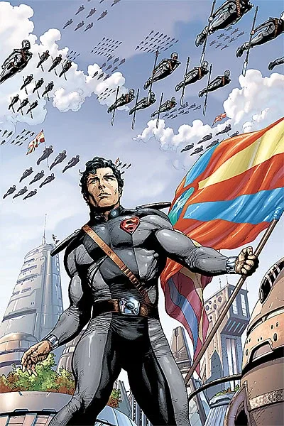 Background for World of New Krypton