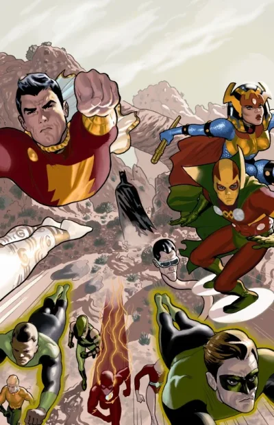 Background for World Without a Justice League