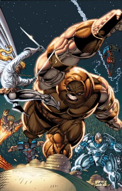 Background for "X-Force/Spider-Man" Sabotage