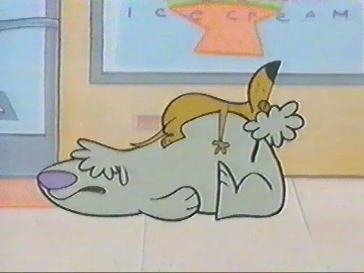 Background for 2 Stupid Dogs