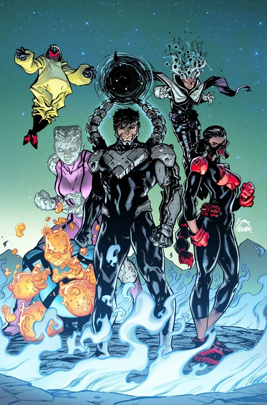 Background for 3K X-Men