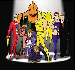 Background for 7 guys of Justice
