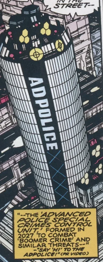 Background for AD Police