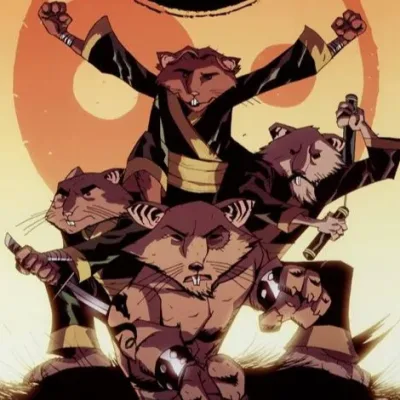 Adolescent Radioactive Black Belt Hamsters