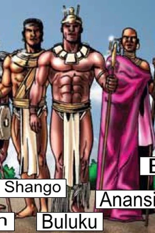 Background for African Gods