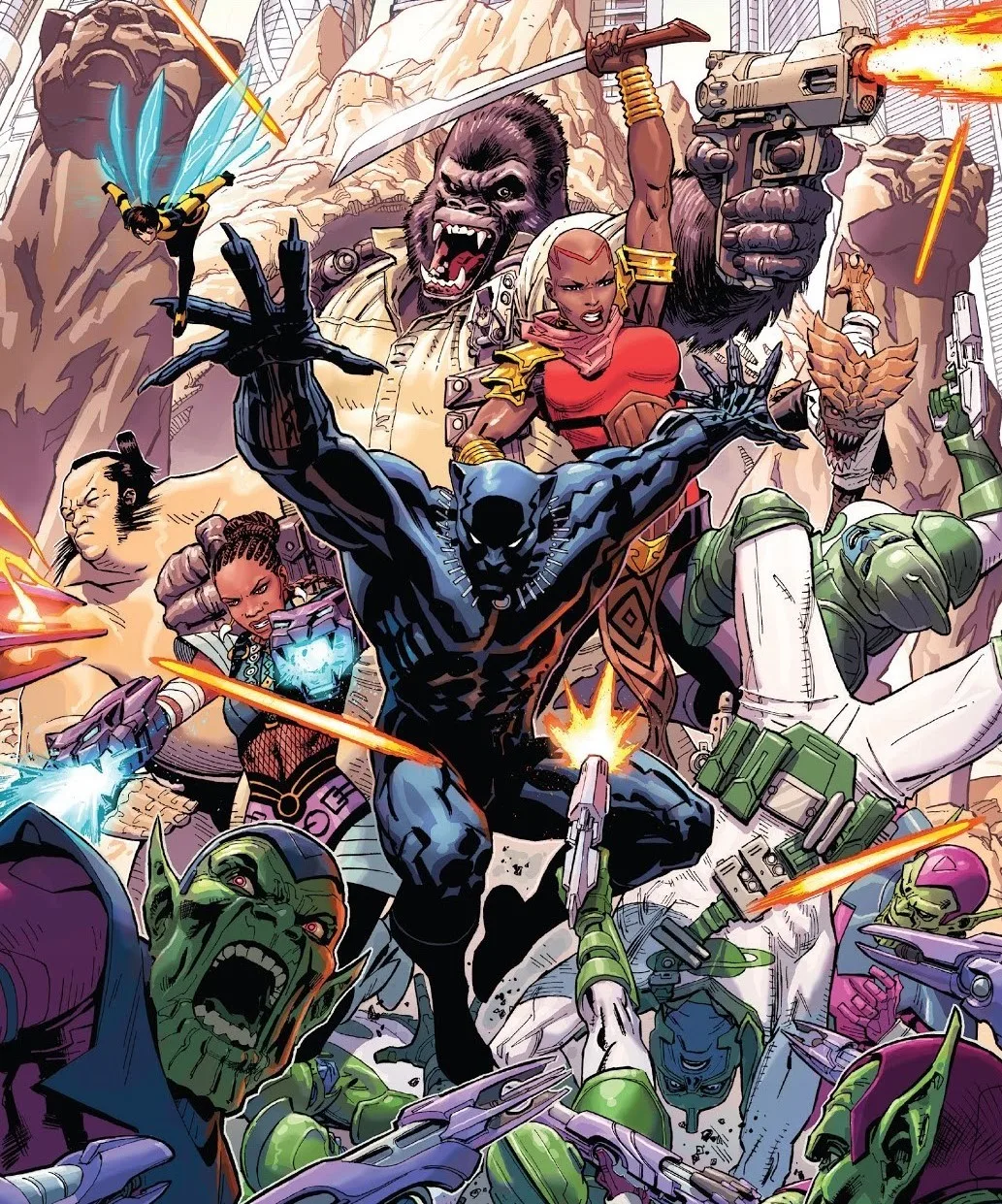 Background for Agents of Wakanda