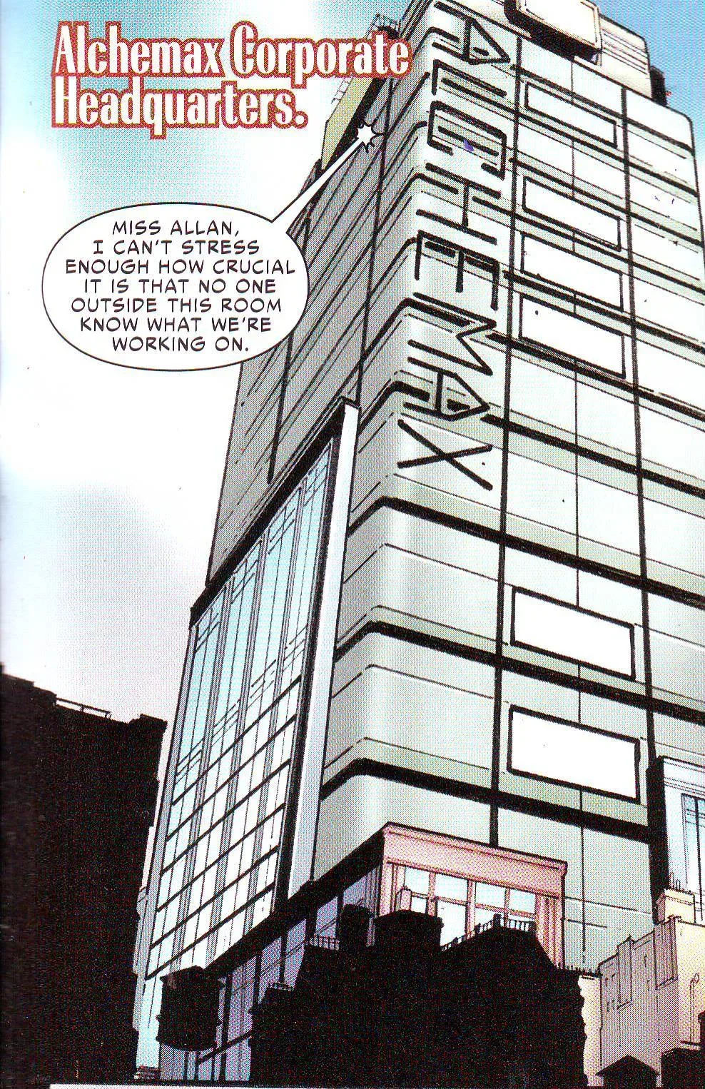 Background for Alchemax