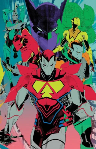 Background for Amazo Robots