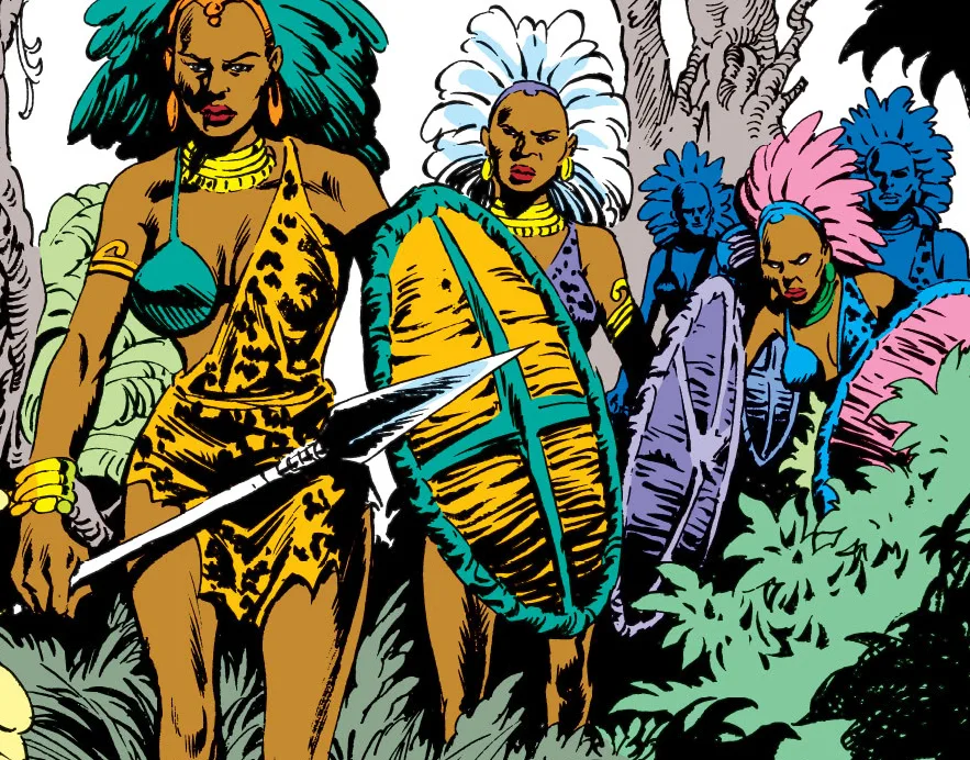Background for Amazons of Gamburu