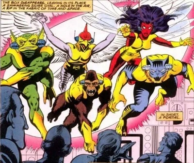 Background for Ani-Men