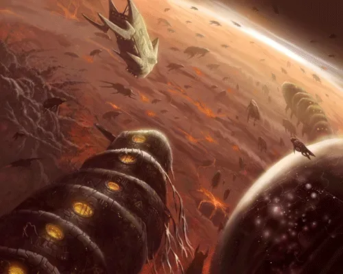 Background for Annihilation Wave