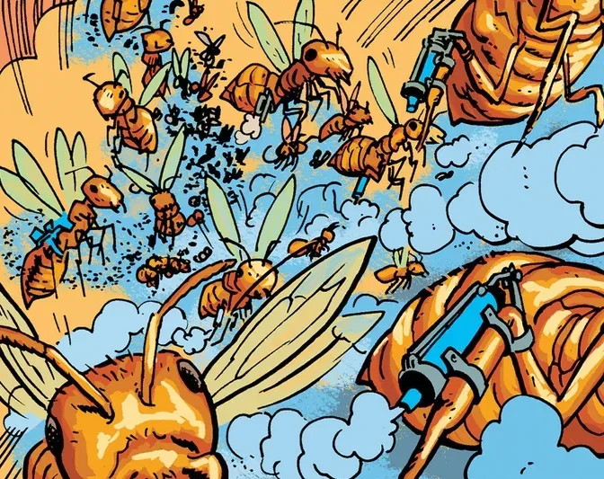 Background for Ant-Man's Ants