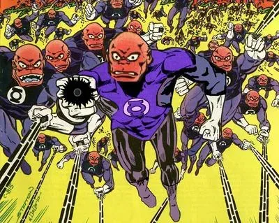 Background for Anti-Green Lantern Corps