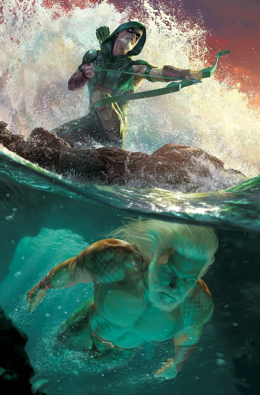 Background for Aquaman/Green Arrow