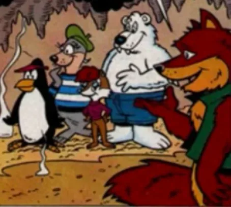 Background for Arctic Freedom Fighters