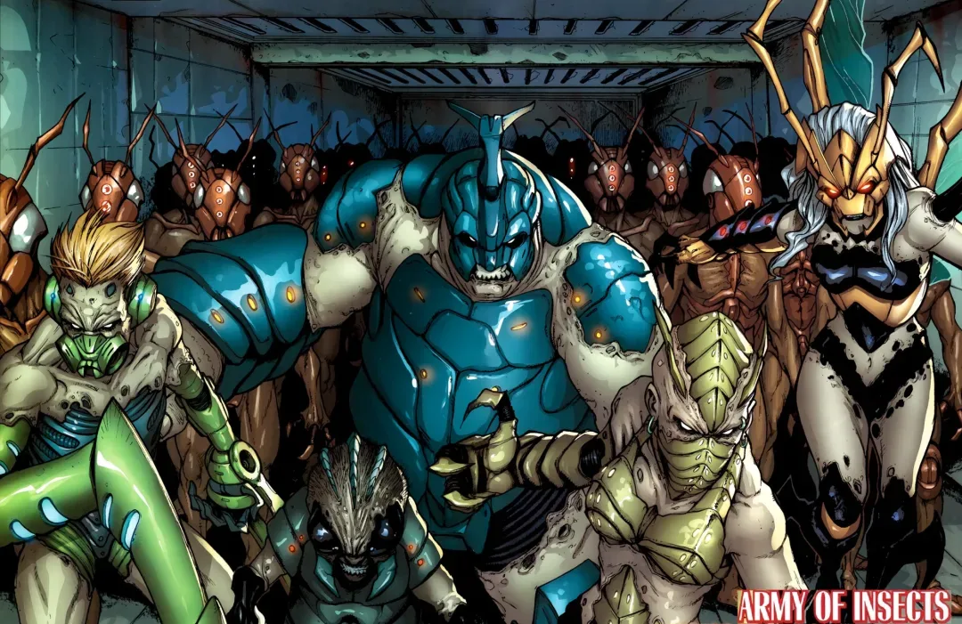 Background for Army of Insects