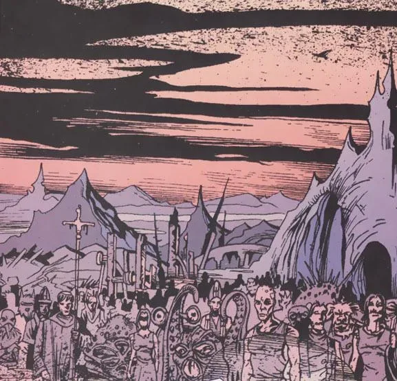 Background for Army of the Damned