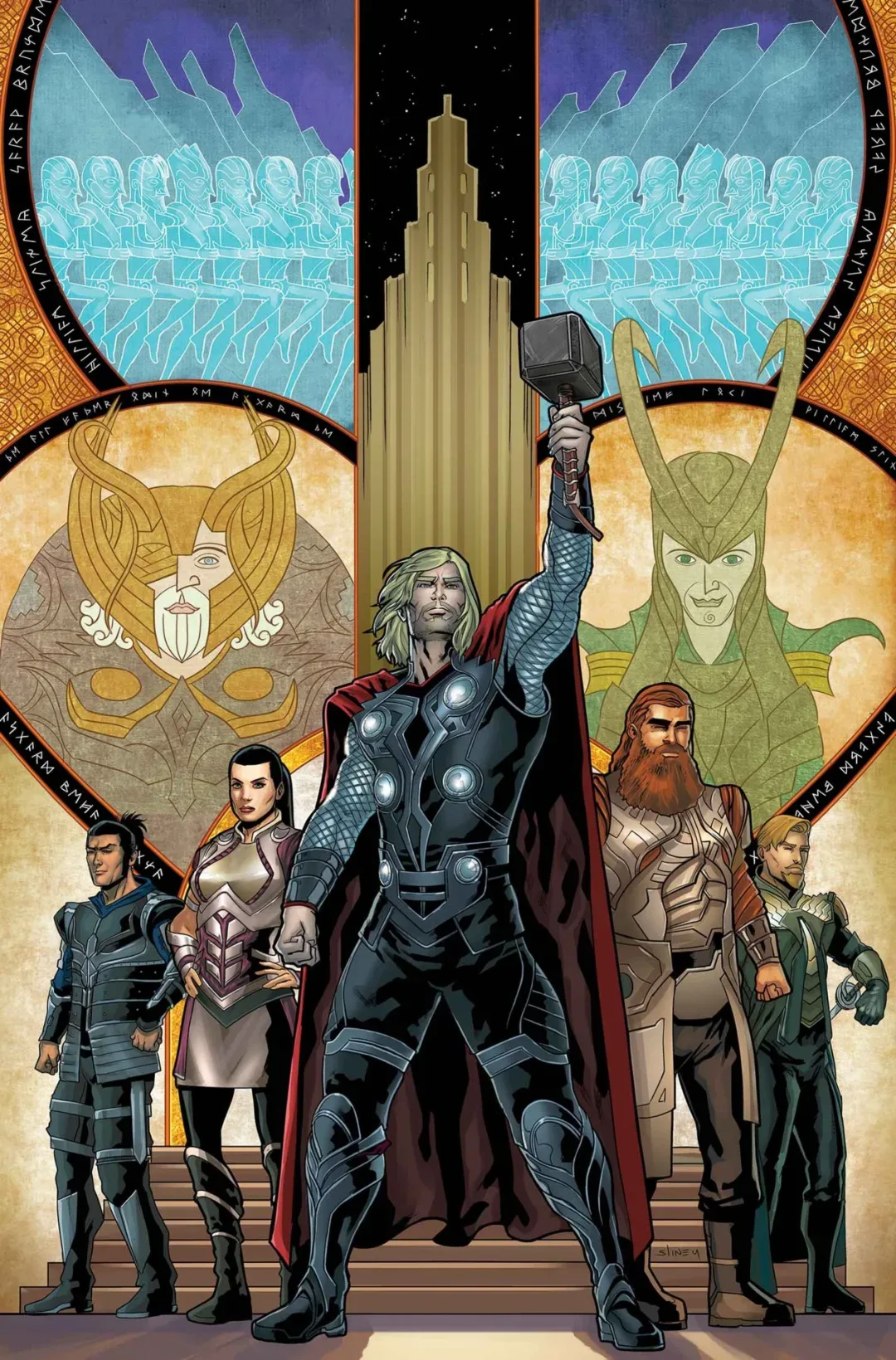 Background for Asgardian Gods