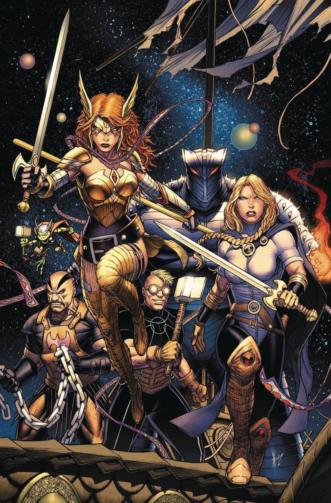 Background for Asgardians of the Galaxy