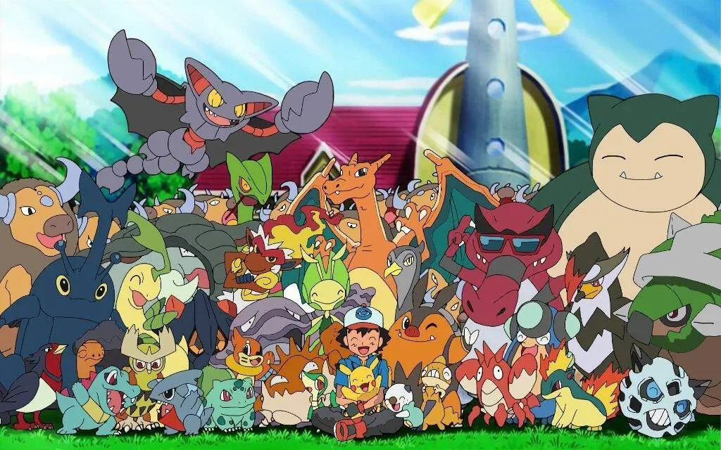 Background for Ash's Team