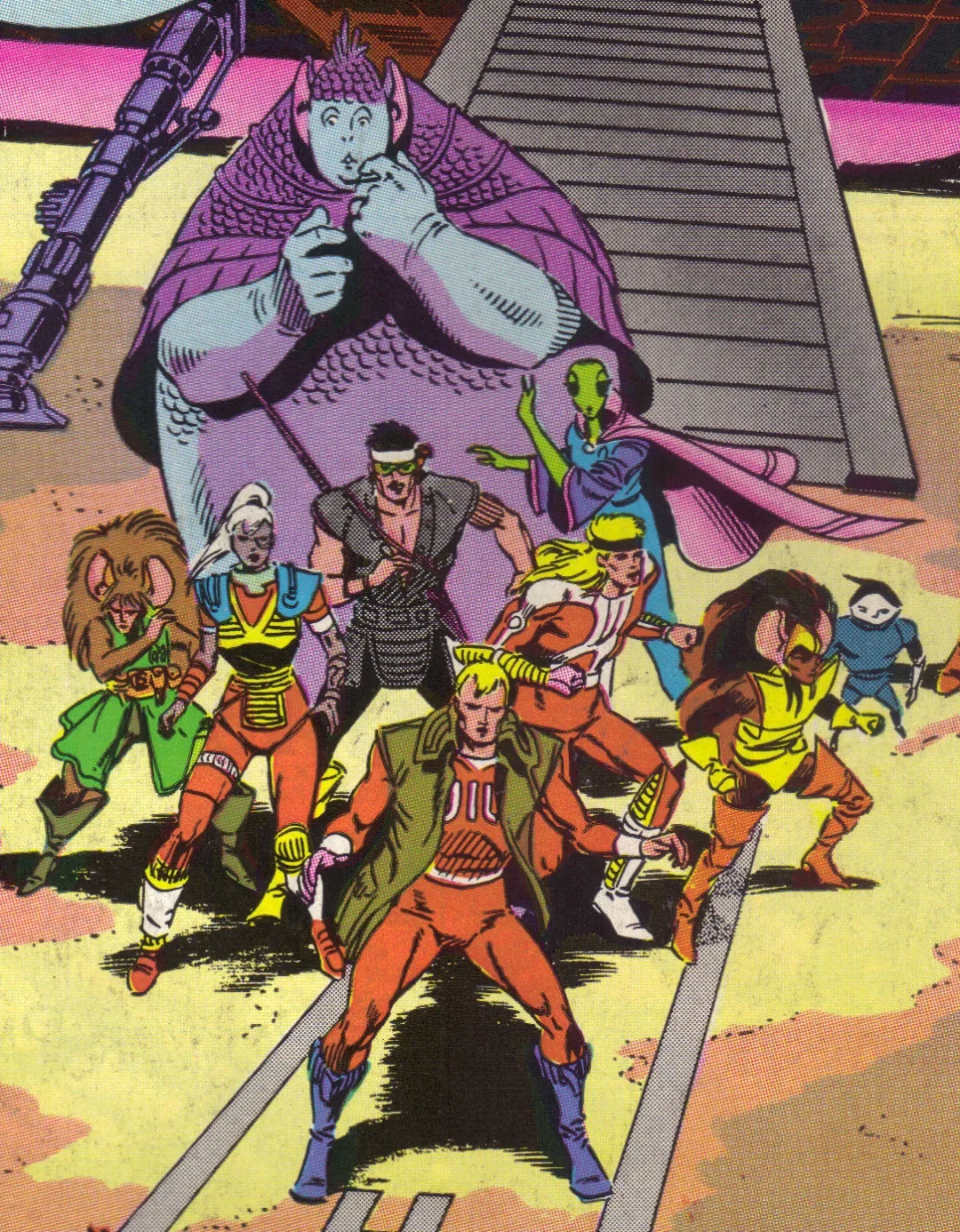 Background for Atari Force