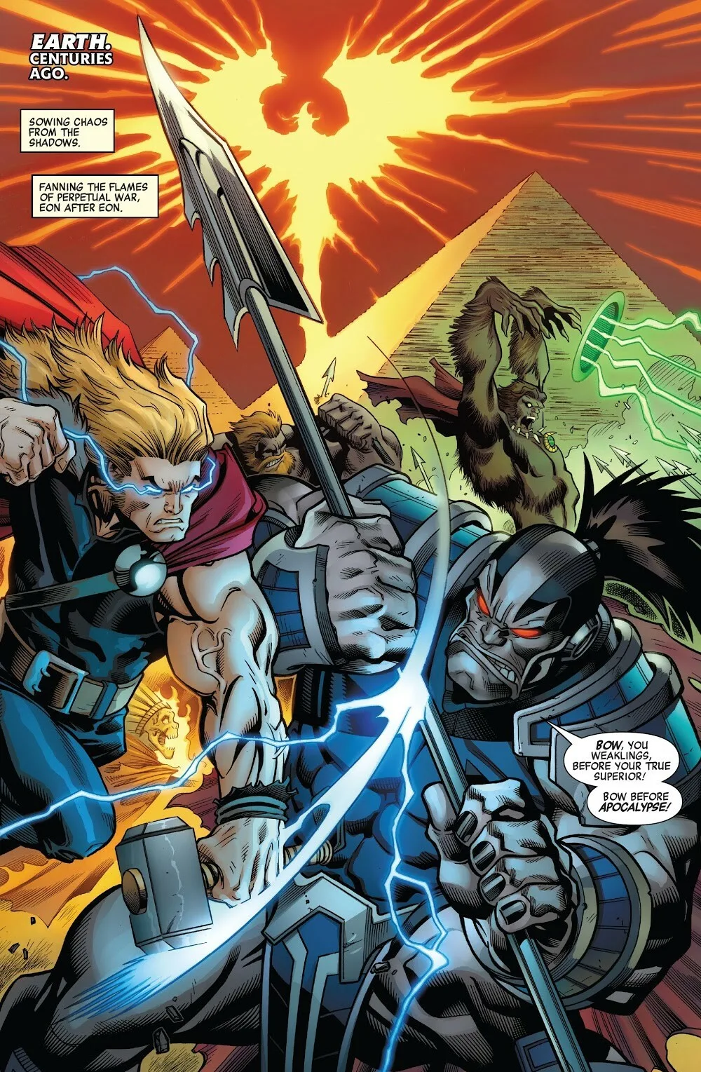 Background for Avengers 1,000 AD