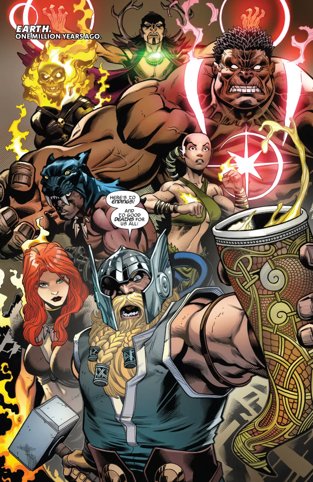 Background for Avengers 1,000,000 BC