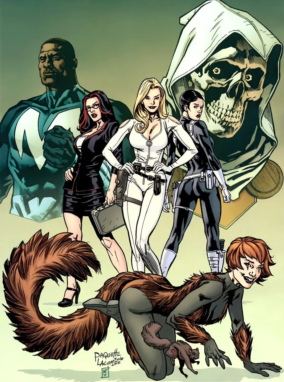 Background for Avengers Crew