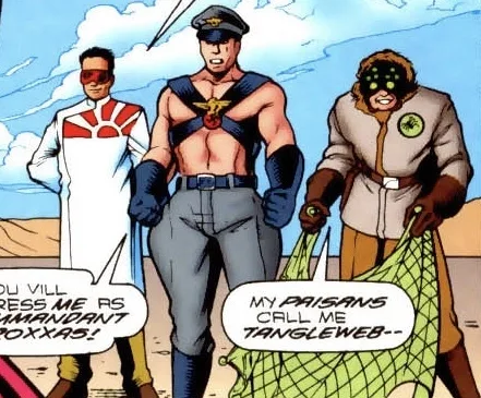 Background for Axis of Super-Villians