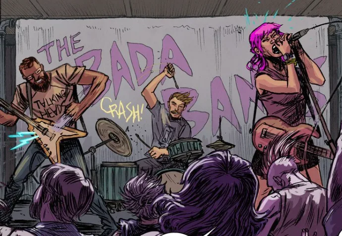 Background for Bad-a-Bangs