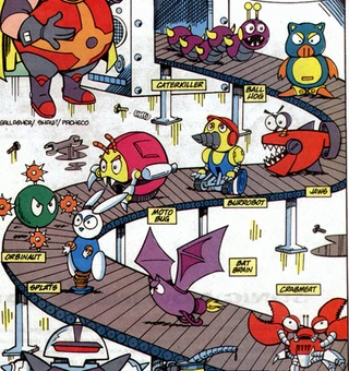 Background for Badnik Horde