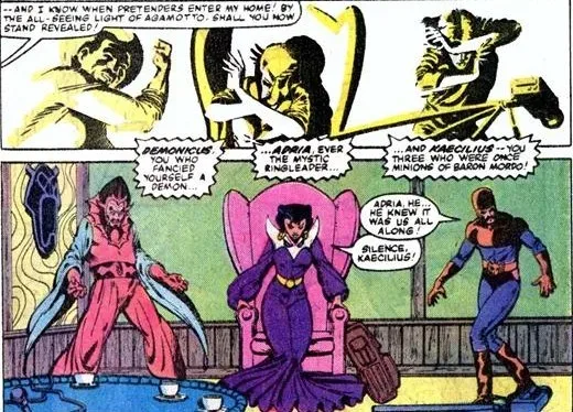 Background for Baron Mordo's Minions