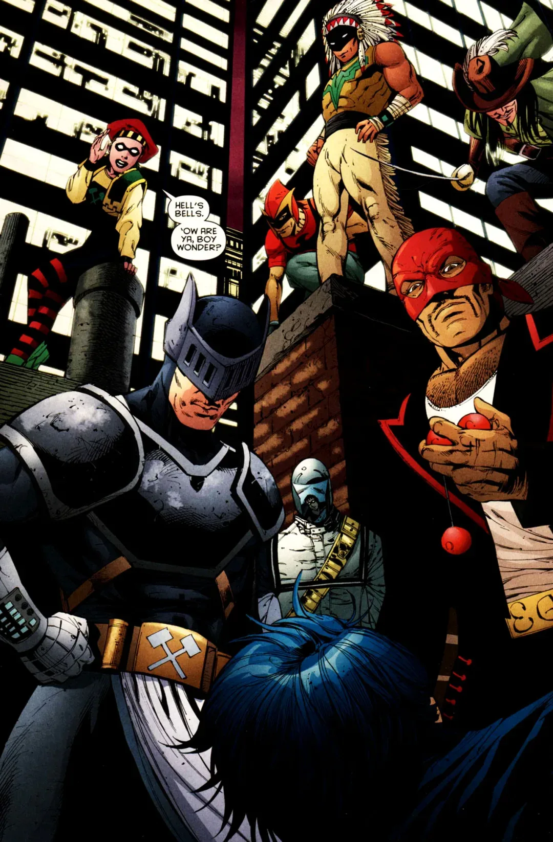 Background for Batmen of All Nations