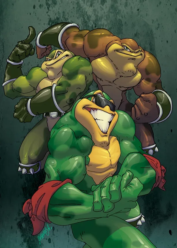 Background for Battletoads